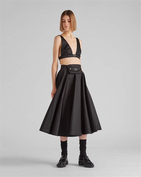 prada womens skirt|Prada nylon skirt.